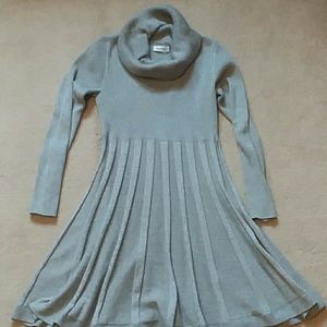 Calvin Klein Cowl Neck Sweater Dress